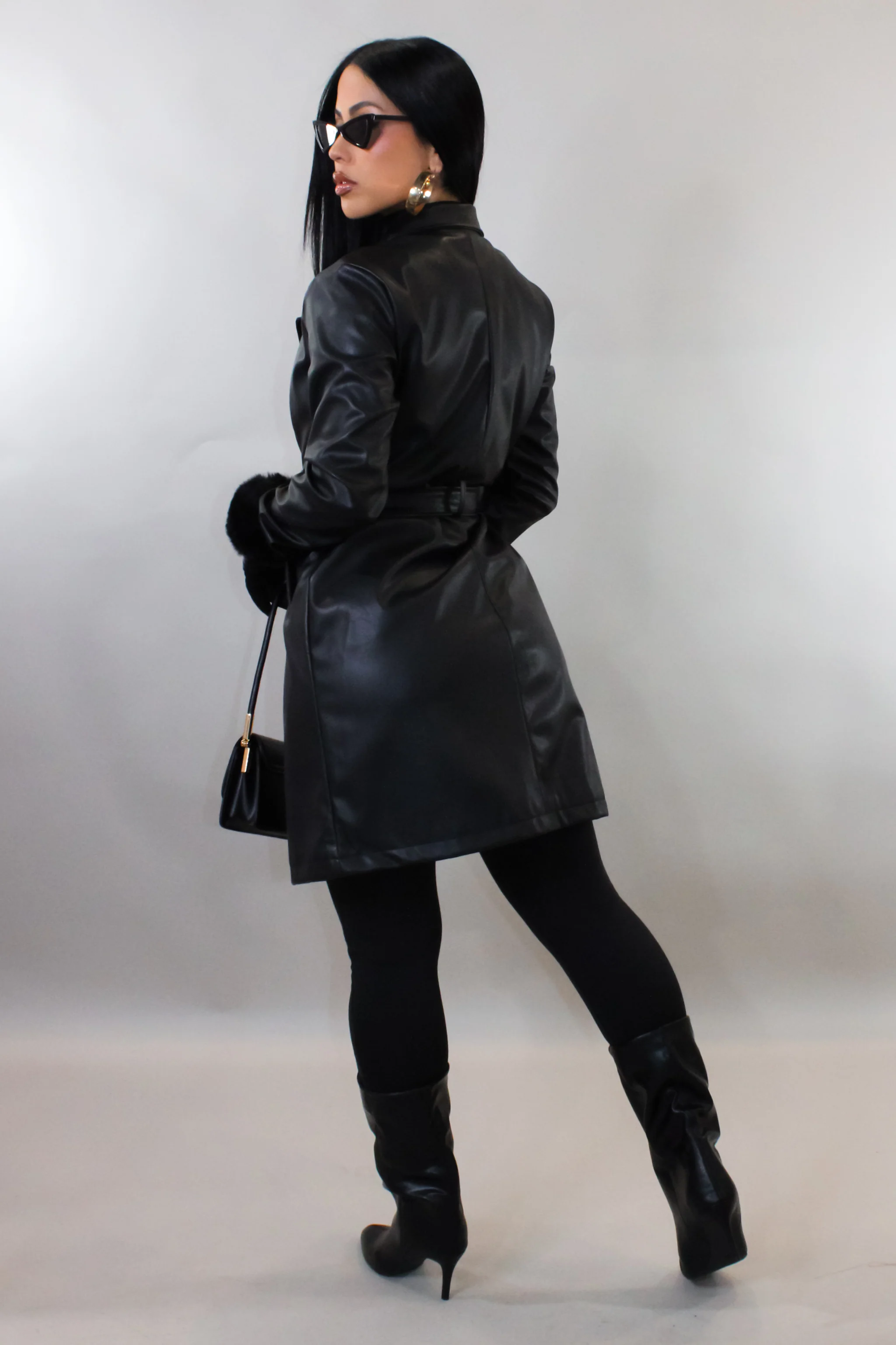 Accept Its Cost Coat - Black - Image 2