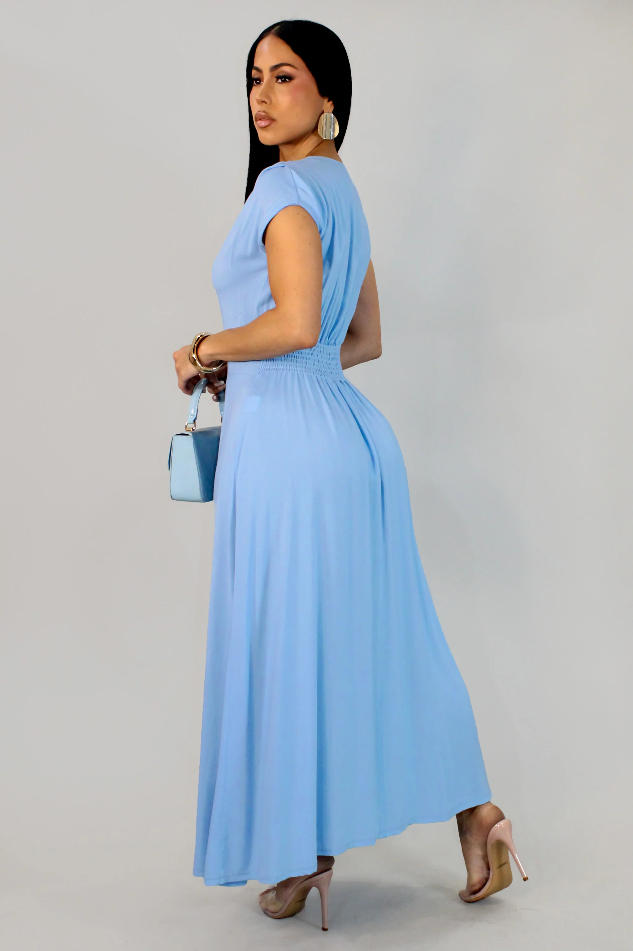 Alma's Dress - Blue - Image 2