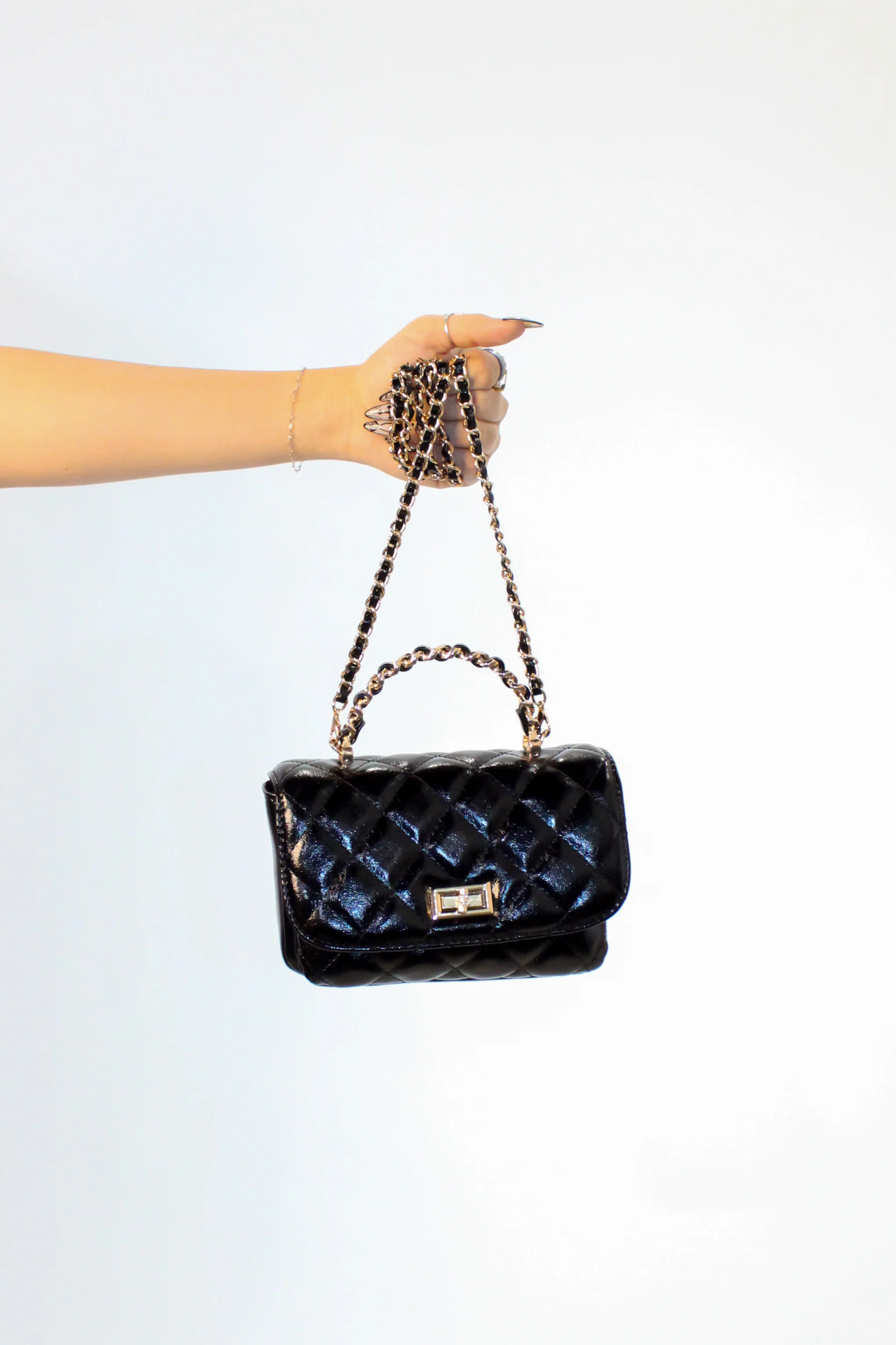 Better Than Before Purse - White - Yellow - Black - Image 4