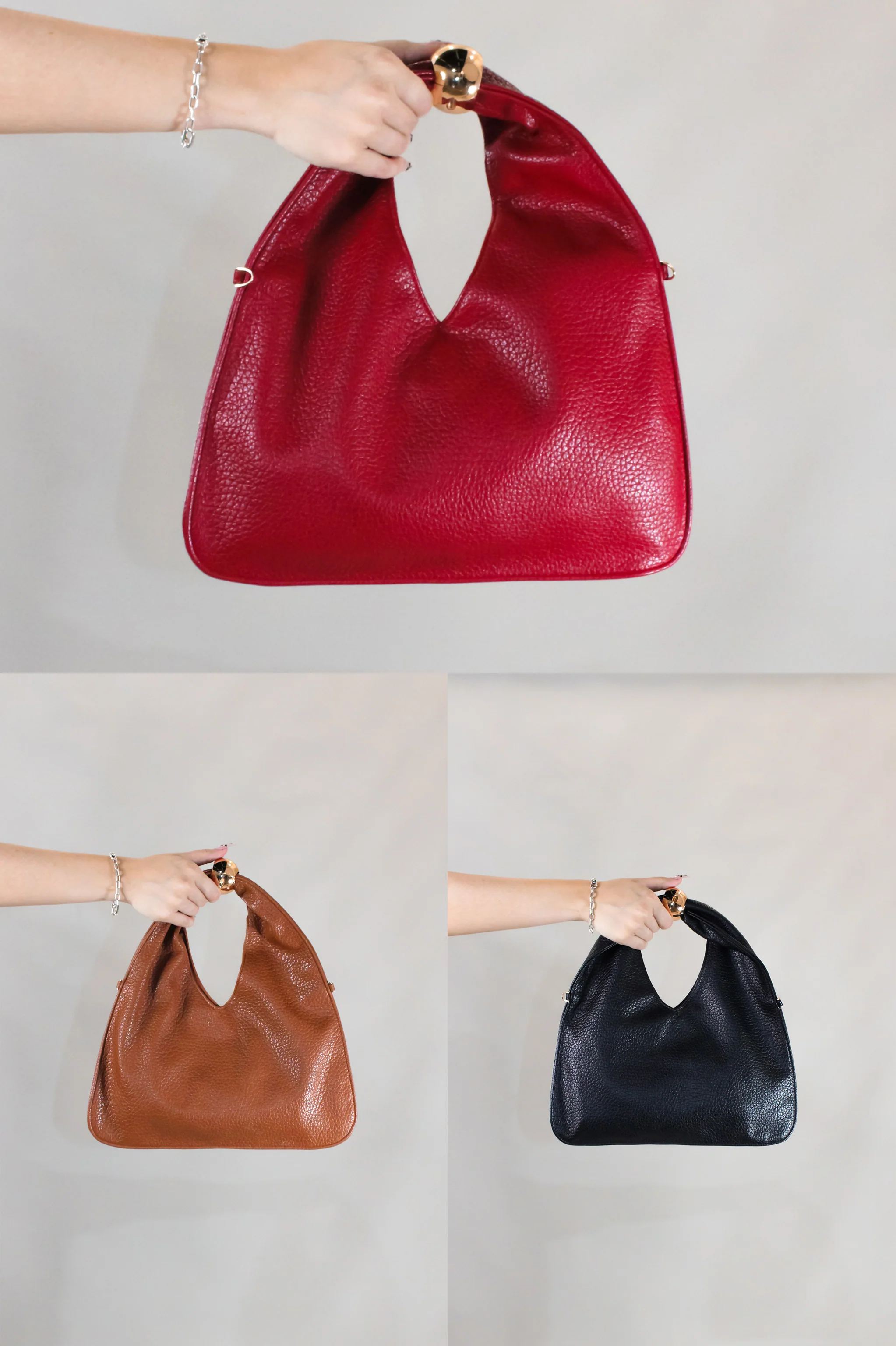 Catch A Vibe Purse - Brown - Red - Black