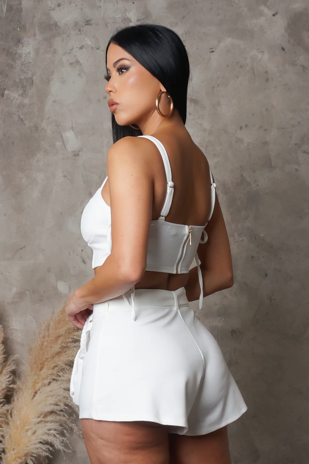 Catch Me If You Can Two Piece Short Piece - White - Image 2