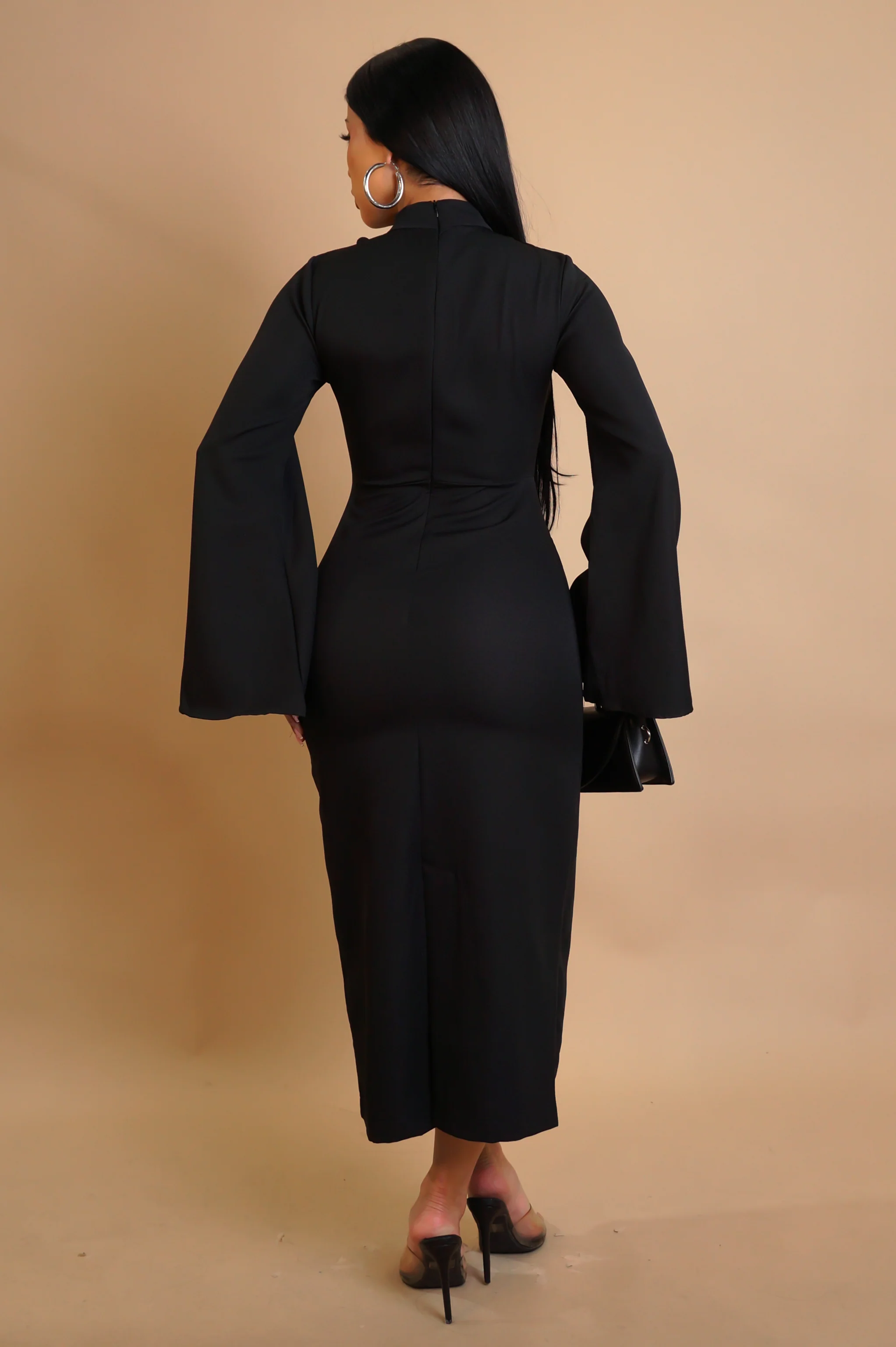 Endless Heatwave Maxi Dress - Black - Image 2