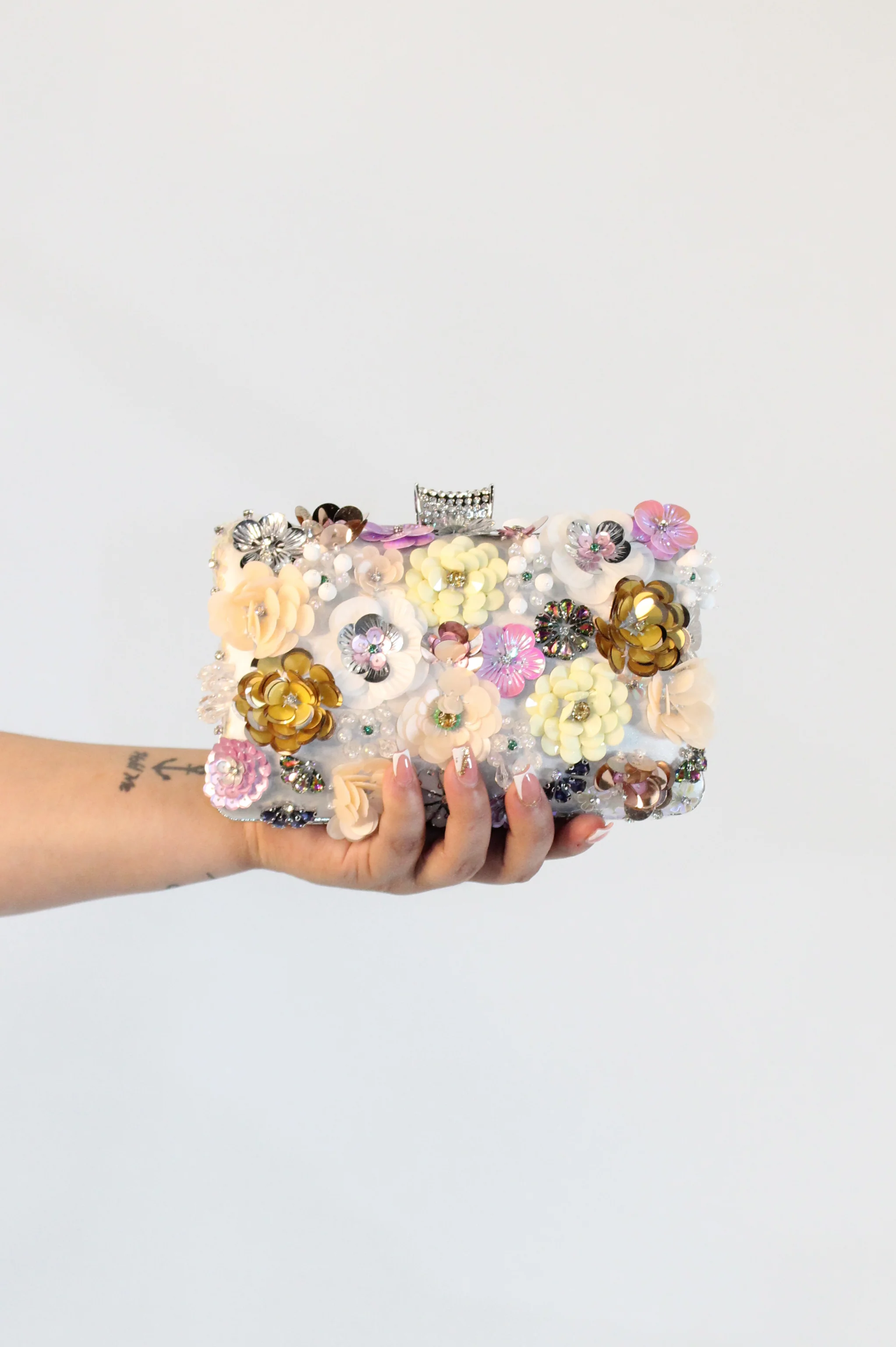Ethienne Purse - Silver-Rose-Black-Gold - Image 3