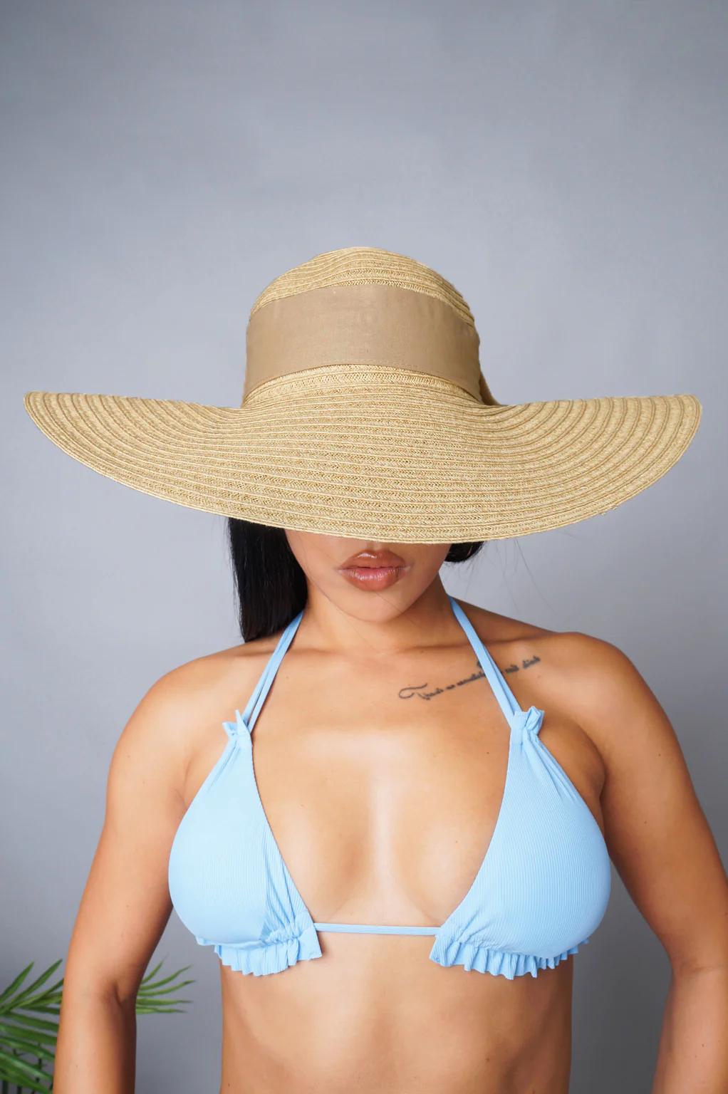 Galleria Hat - Beige /Brown - Image 4