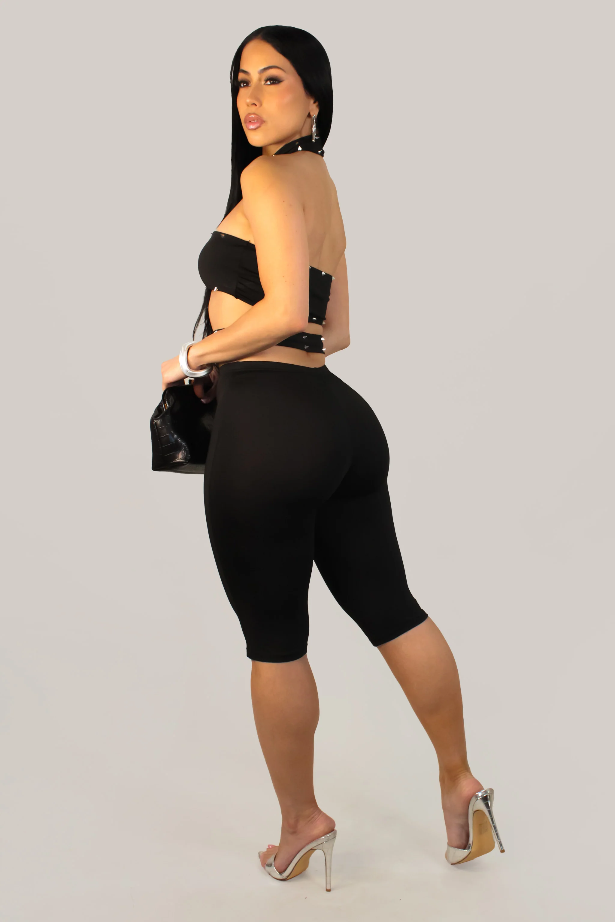 Intimidation And Desire Romper - Black - Image 2