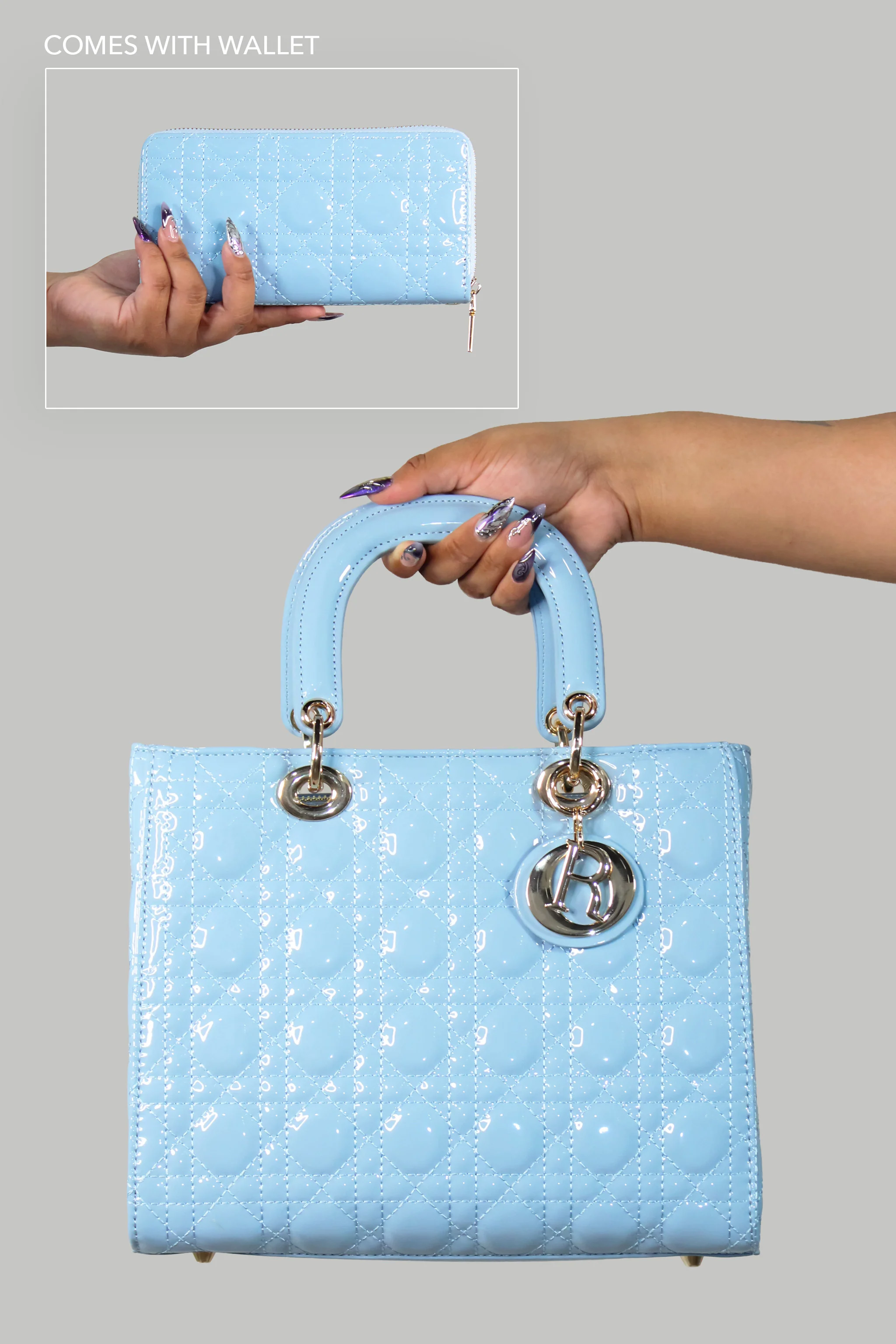 Irene's Purse - Blue - Image 2