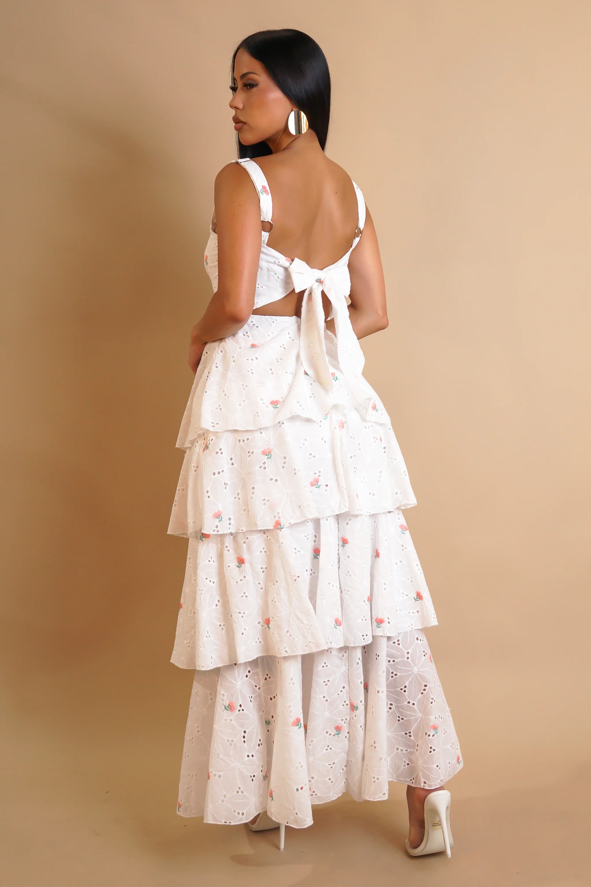 Little Things Midi Dress - Pink - Image 2