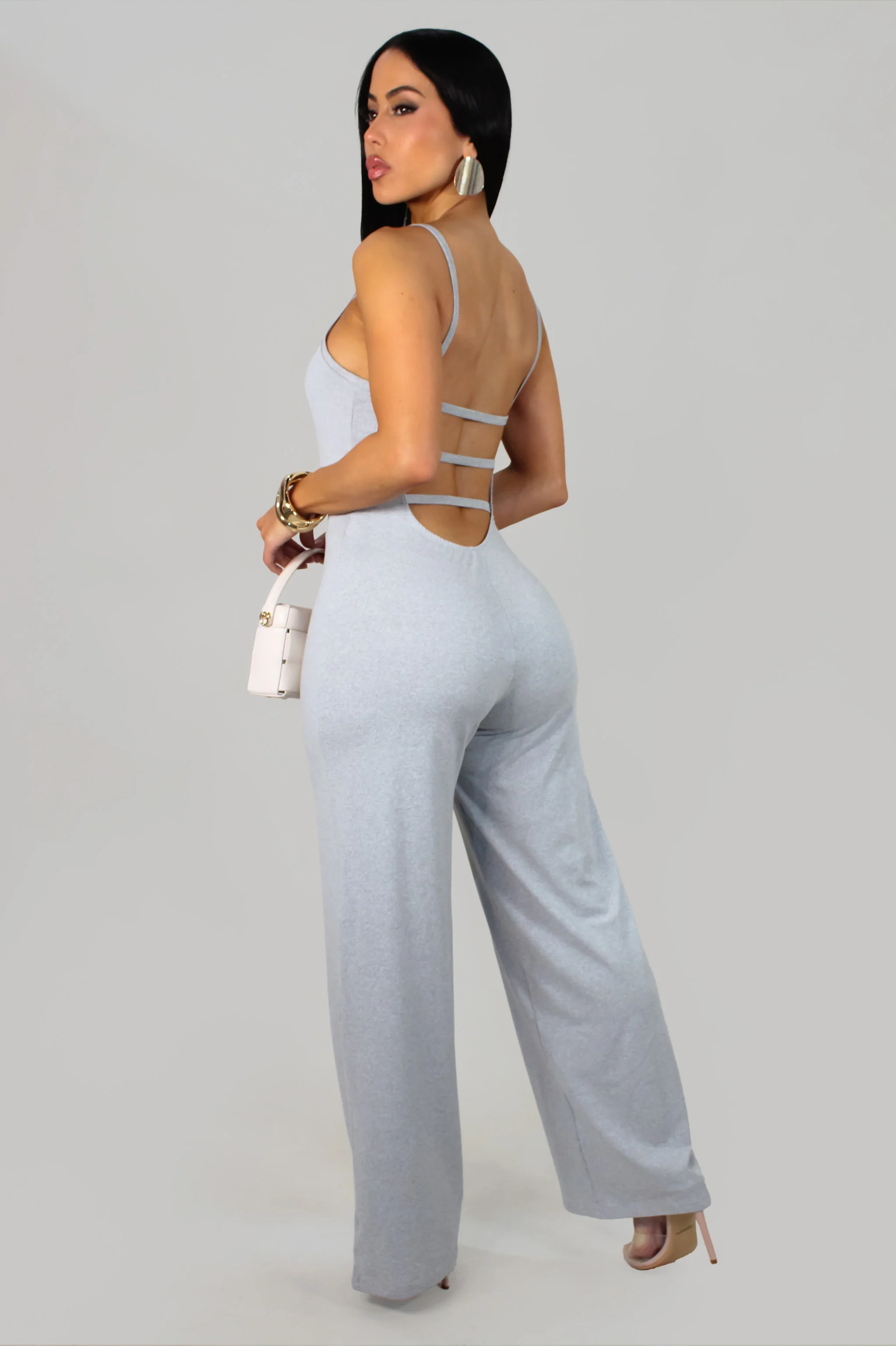 Marianne Jumpsuit - Gray - Image 2