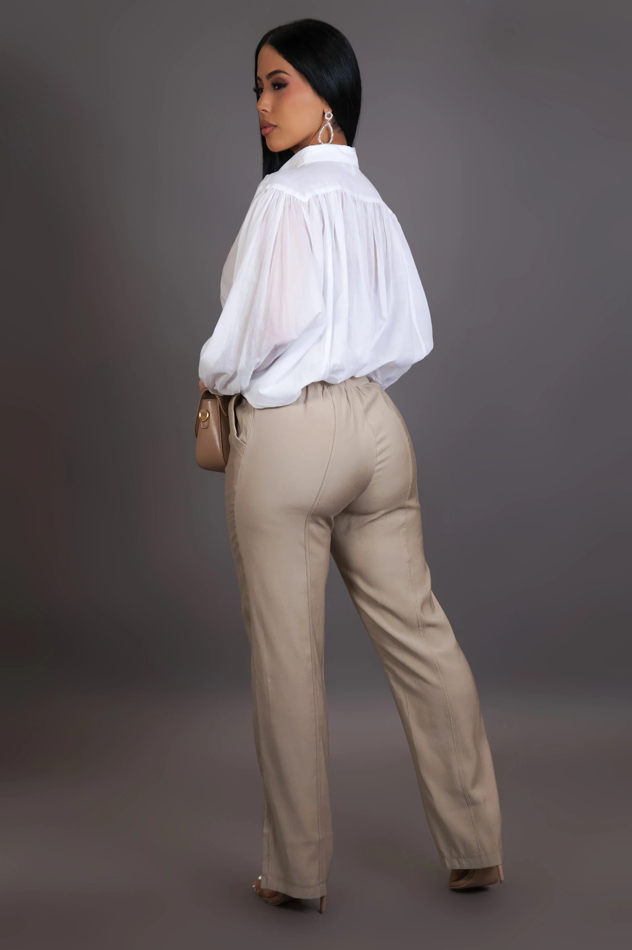 Onto The Next Pants - Tan - Image 2