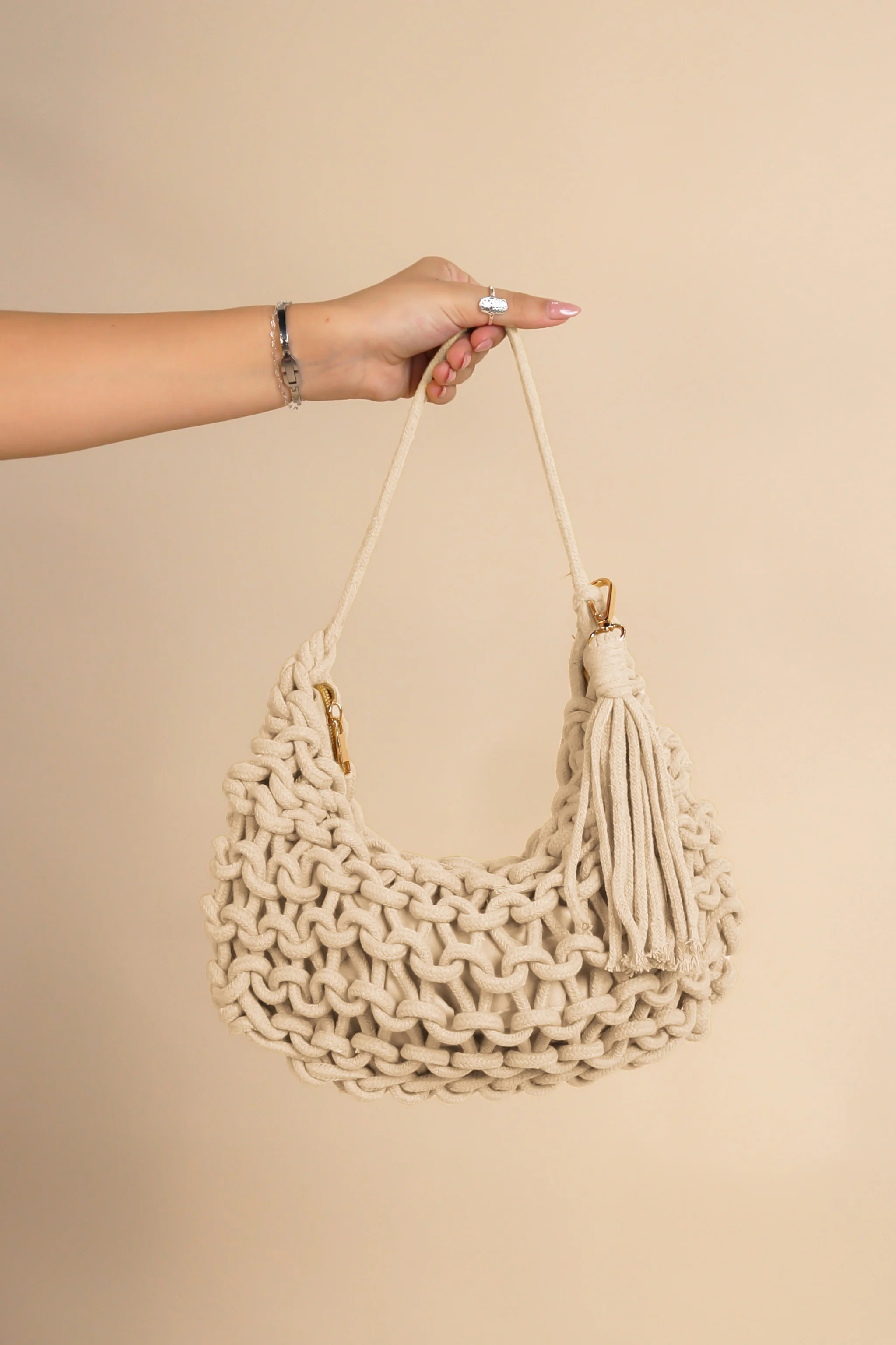 Perfect Night Purse - Yellow - Green - Pink - Beige - Image 2