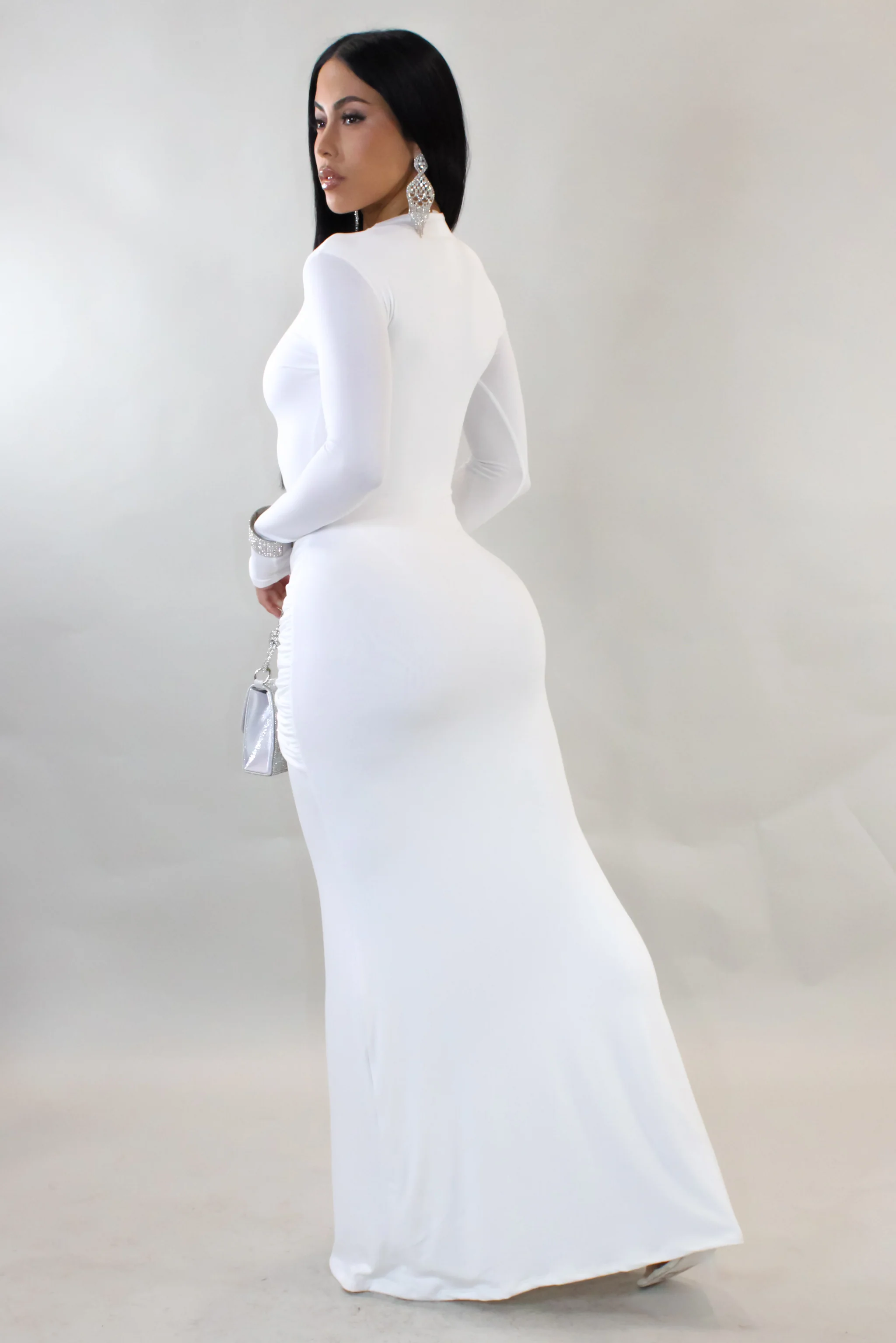 Pretty Girl Maxi Dress - White - Image 2