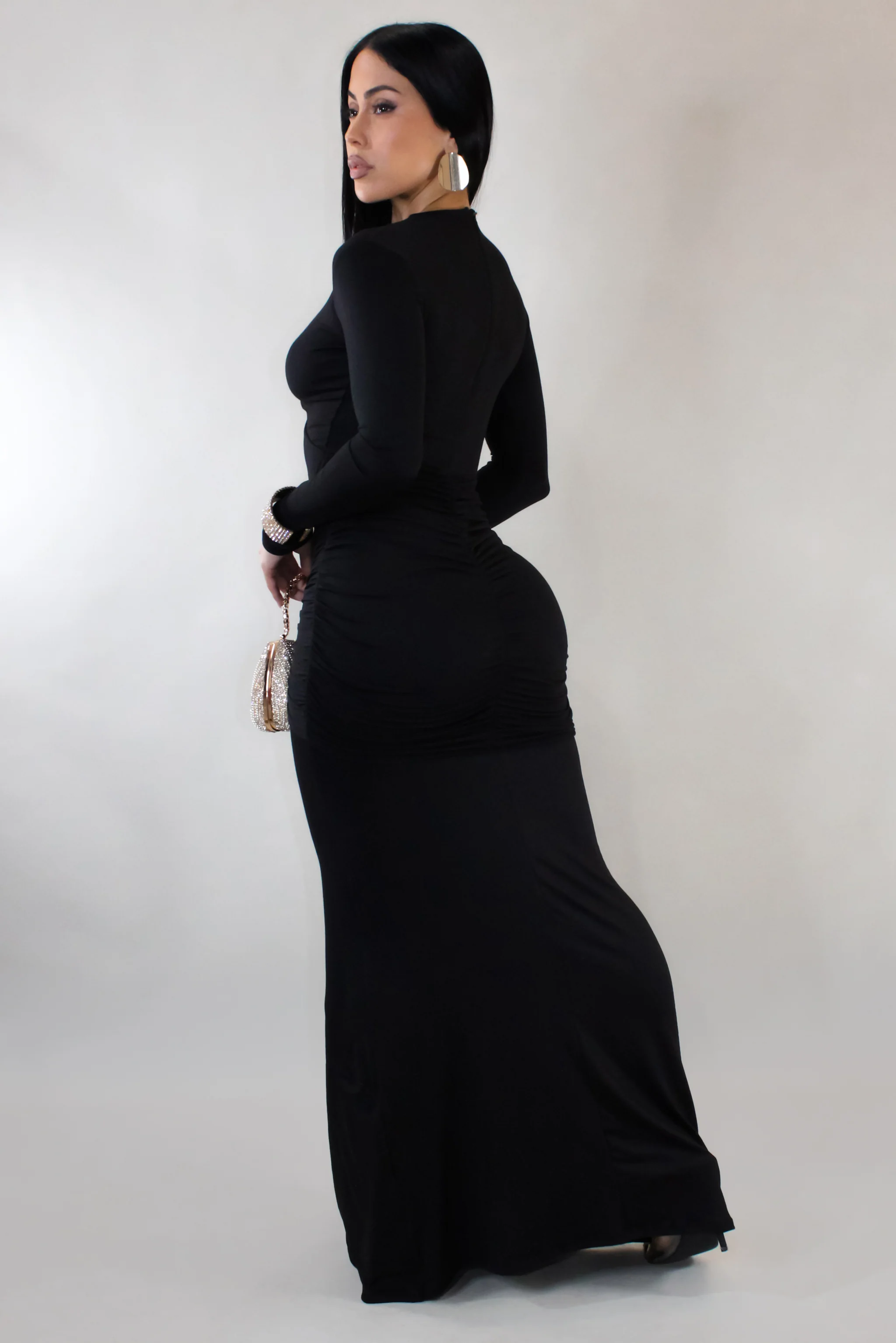 Since You've Been Like This Maxi Dress - Black - Image 2