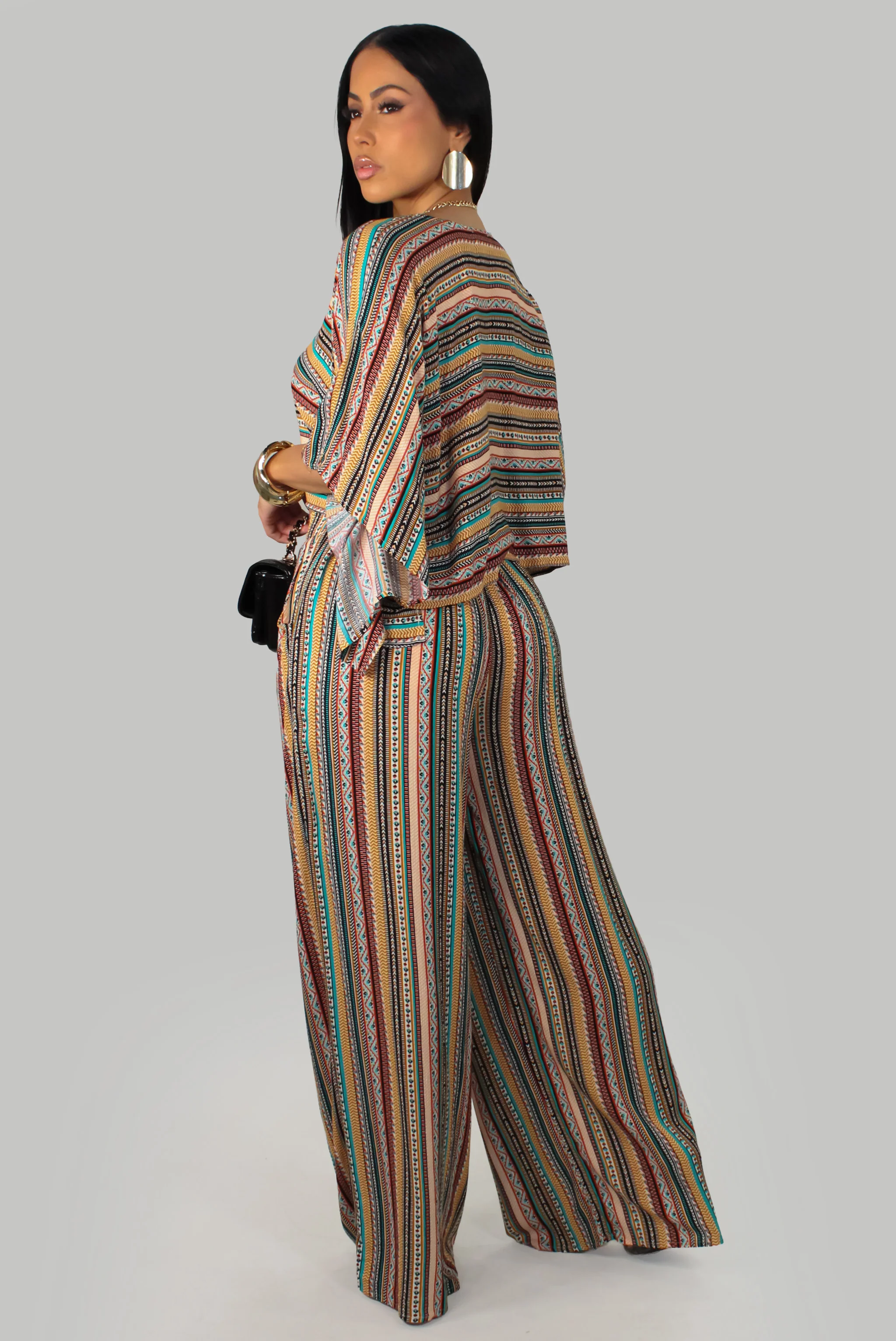 Sunset On Boise Pant Set -Multi - Image 2