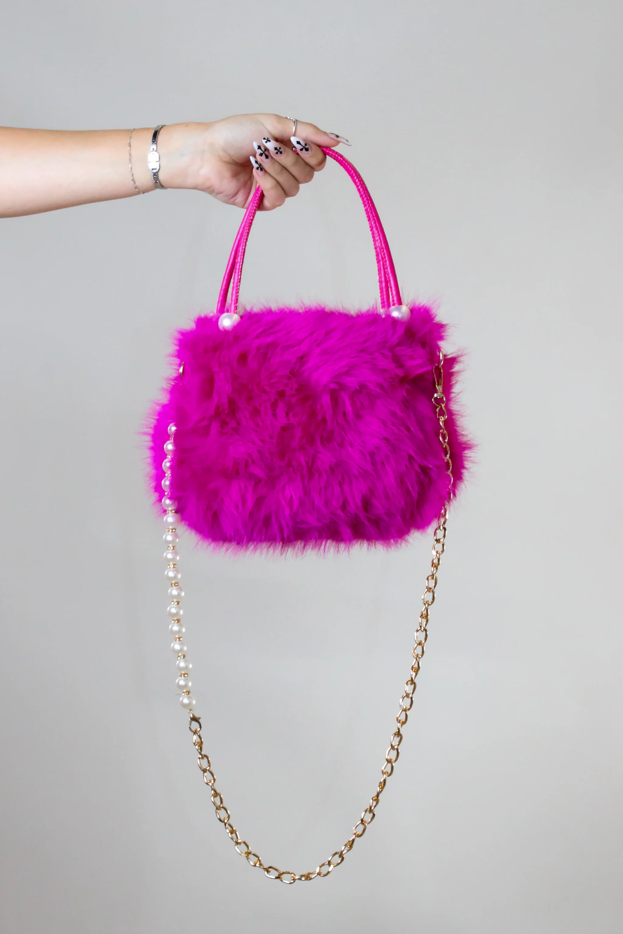 Winning Purse - Pink - White - Beige - Grey - Black - Image 6